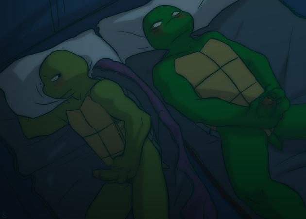 naked mutant teenage turtles ninja Pat and jen have sex