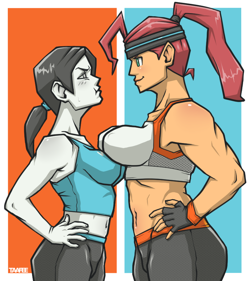 porn gif fit wii trainer The duke of death and his black maid