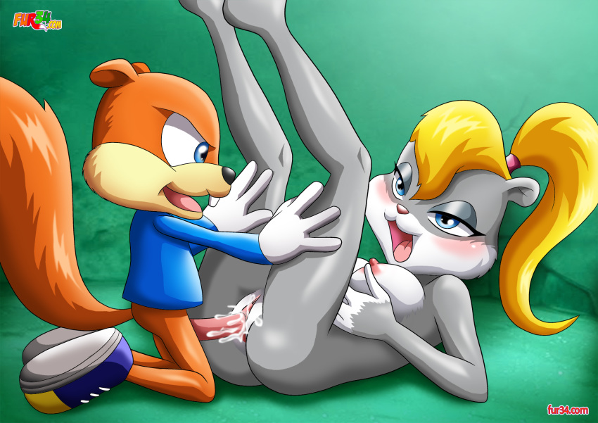 conker hentai day fur bad Robin and raven having sex