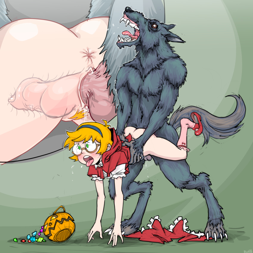 hood riding little red vore Bendy and alice the angel
