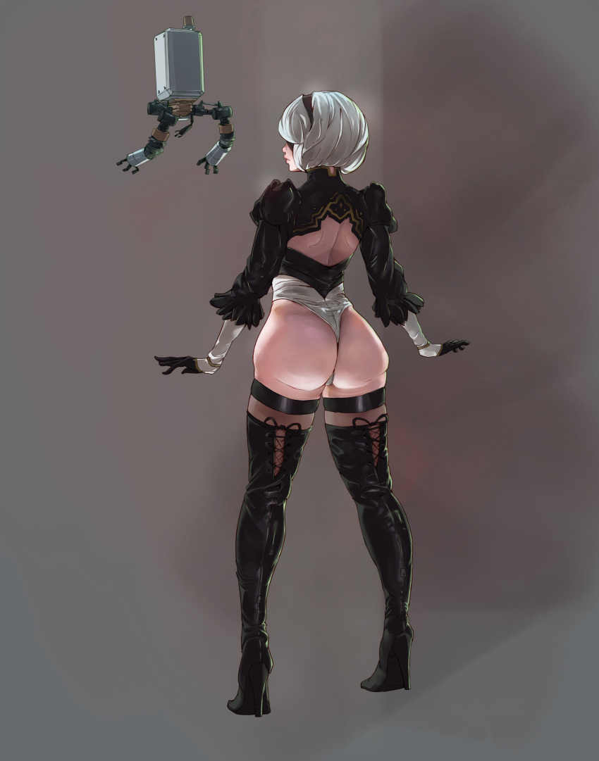 automata skirt get back nier Tomb raider fucked by a horse