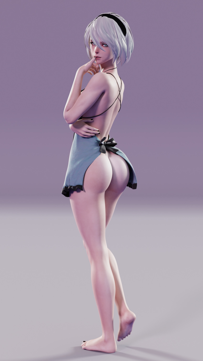 back skirt get automata nier Panty and stocking and garterbelt
